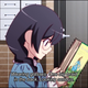 Ickle Hanekawa! Keep your filthy paws off her, pervert-boy.
